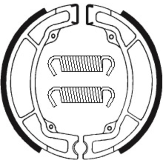 Machoires de frein BA 033