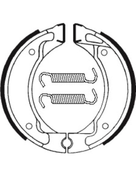 Machoires de frein BA 050