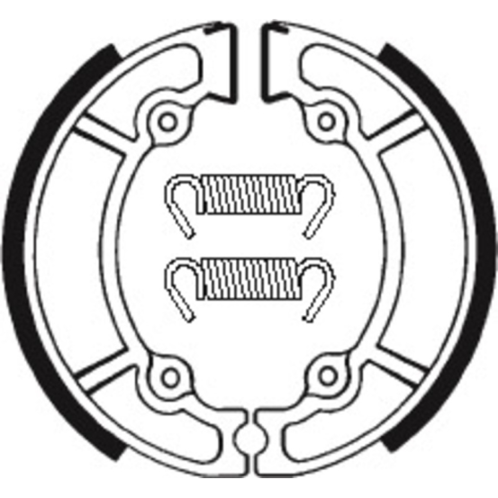 Machoires de frein BA 102