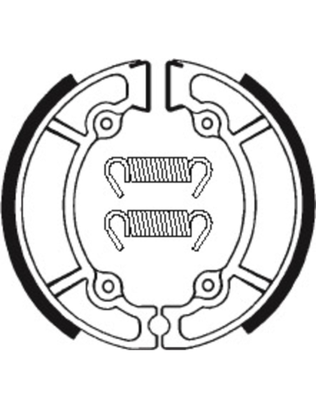 Machoires de frein BA 102