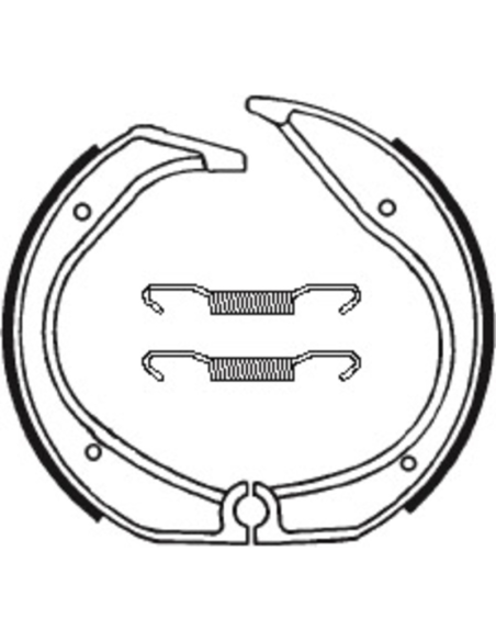 Machoires de frein BA 140