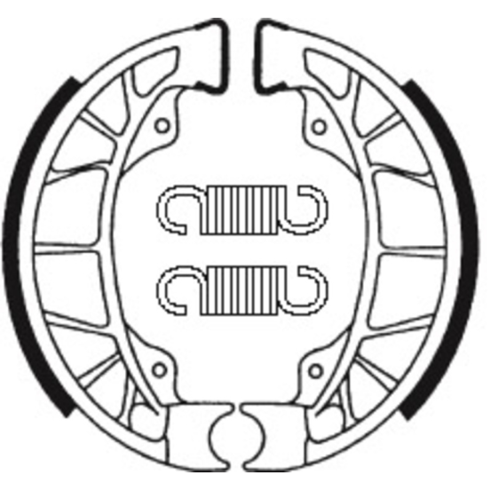 Machoires de frein BA 195