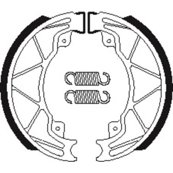 Machoires de frein BA 205