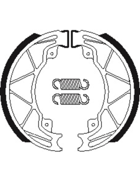 Machoires de frein BA 205