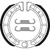 Machoires de frein BA 206