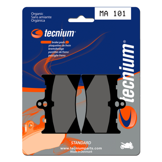 Plaquettes de frein avant/arrière TECNIUM MA 101