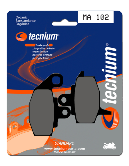 Plaquettes de frein avant TECNIUM MA 102