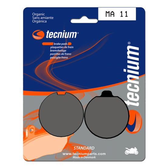 Plaquettes de frein avant/arrière TECNIUM MA 11