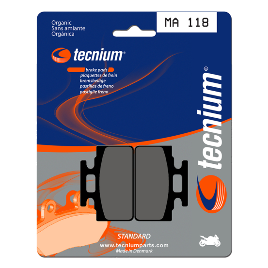 Plaquettes de frein avant TECNIUM MA 118