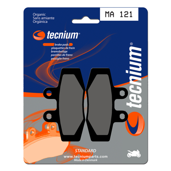 Plaquettes de frein avant/arrière TECNIUM MA 121