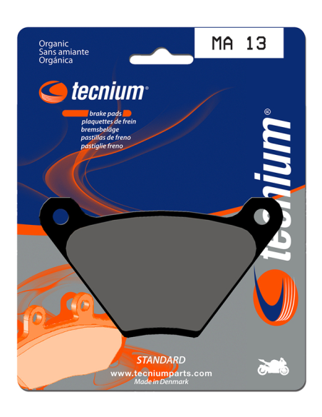 Plaquettes de frein avant/arrière TECNIUM MA 13