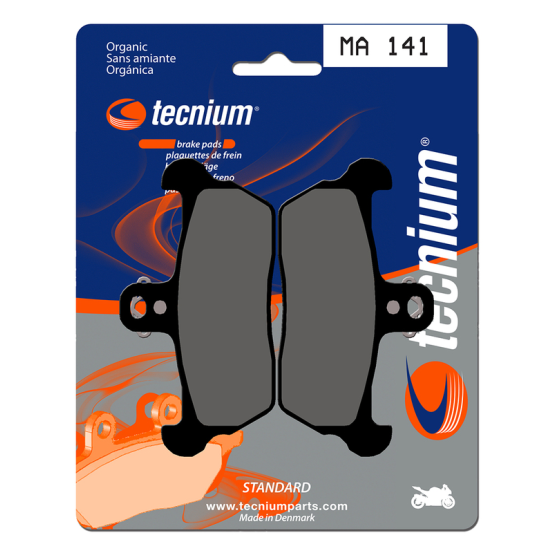 Plaquettes de frein avant/arrière TECNIUM MA 141