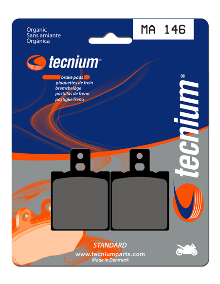Plaquettes de frein arrière TECNIUM MA 146