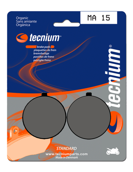 Plaquettes de frein avant TECNIUM MA 15