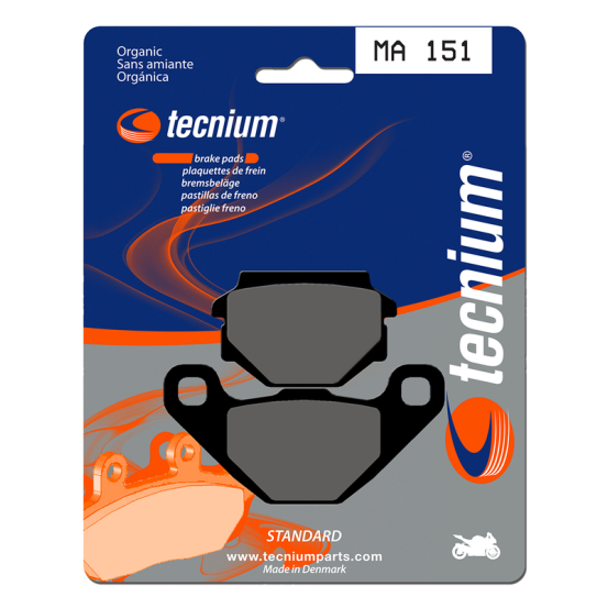 Plaquettes de frein arrière TECNIUM MA 151