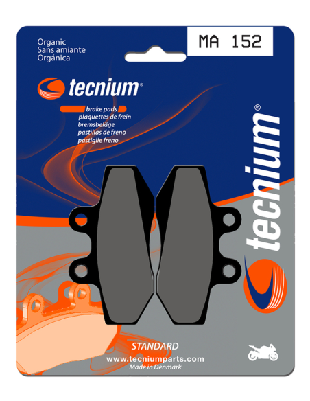 Plaquettes de frein avant TECNIUM MA 152
