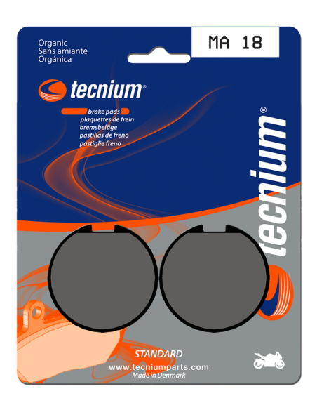 Plaquettes de frein avant TECNIUM MA 18