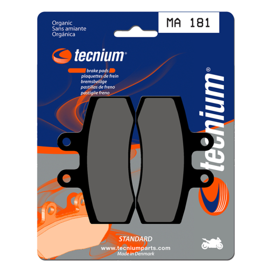 Plaquettes de frein avant TECNIUM MA 181