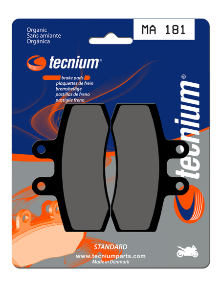 Plaquettes de frein avant TECNIUM MA 181
