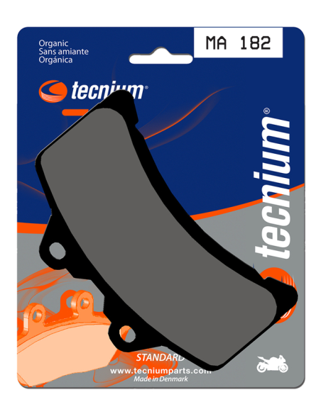 Plaquettes de frein avant TECNIUM MA 182