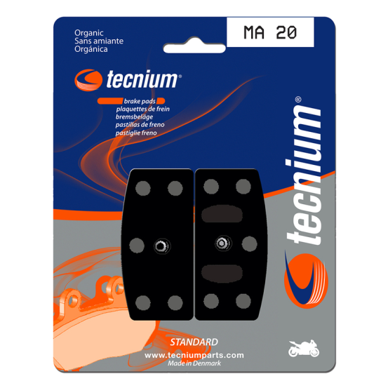 Plaquettes de frein avant TECNIUM MA 20