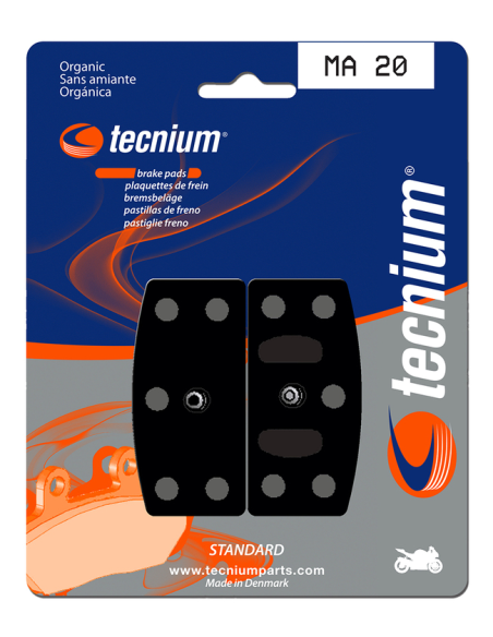 Plaquettes de frein avant TECNIUM MA 20