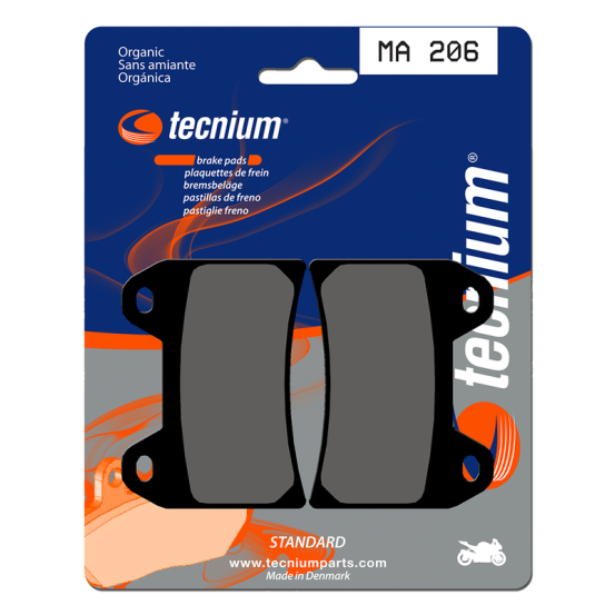Plaquettes de frein avant TECNIUM MA 206