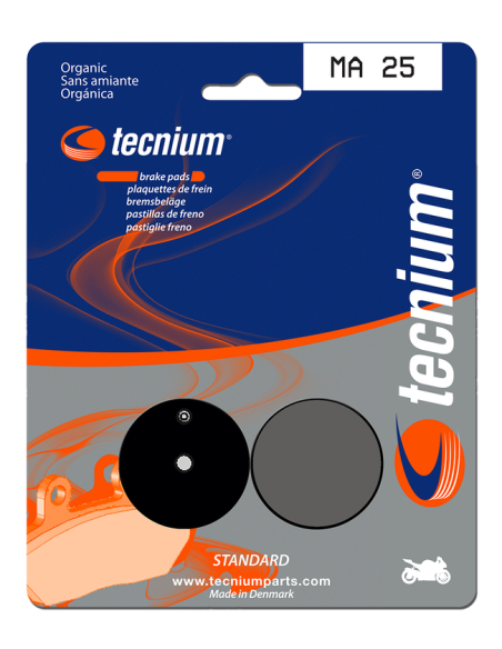 Plaquettes de frein avant TECNIUM MA 25