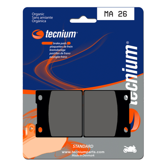 Plaquettes de frein avant TECNIUM MA 26