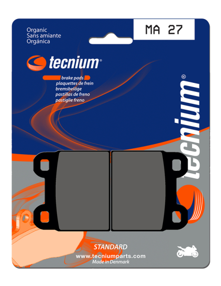 Plaquettes de frein avant TECNIUM MA 27