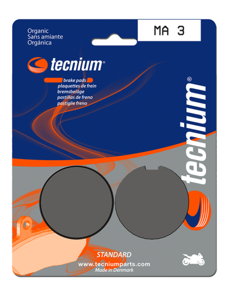Plaquettes de frein avant TECNIUM MA 3