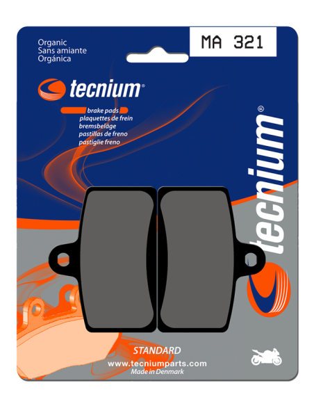 Plaquettes de frein avant TECNIUM MA 321