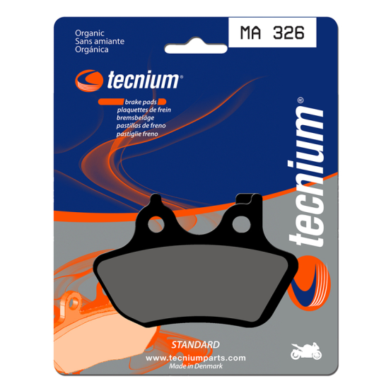 Plaquettes de frein avant/arrière TECNIUM MA 326