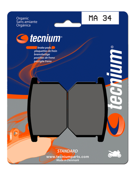 Plaquettes de frein avant TECNIUM MA 34