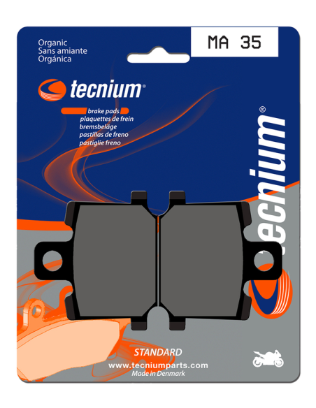 Plaquettes de frein avant TECNIUM MA 35
