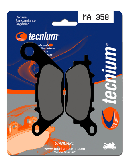 Plaquettes de frein avant TECNIUM MA 358