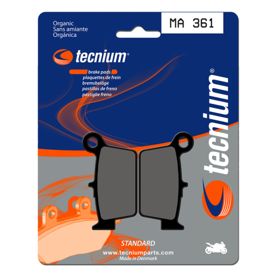 Plaquettes de frein arrière TECNIUM MA 361