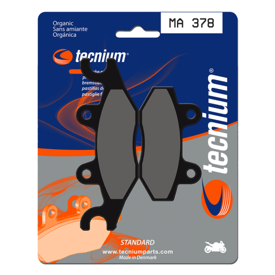 Plaquettes de frein avant TECNIUM MA 378