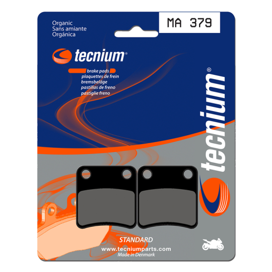 Plaquettes de frein avant/arrière TECNIUM MA 379
