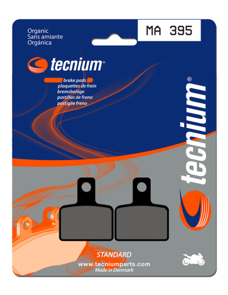 Plaquettes de frein arrière TECNIUM MA 395