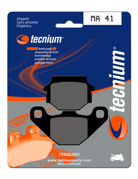 Plaquettes de frein avant TECNIUM MA 41