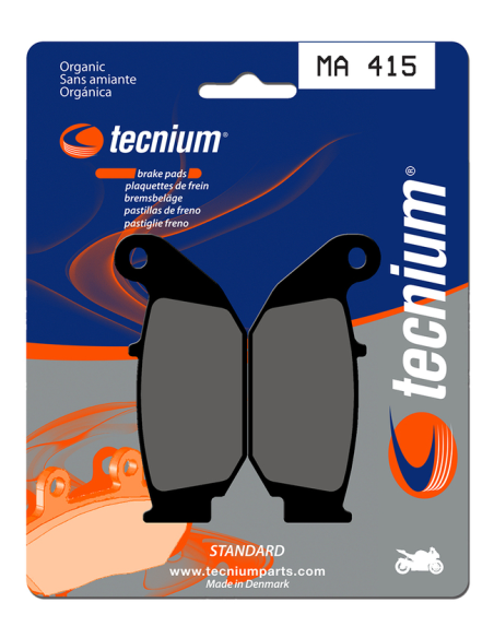 Plaquettes de frein arrière TECNIUM MA 415