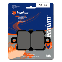 Plaquettes de frein avant/arrière TECNIUM MA 47