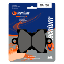 Plaquettes de frein avant/arrière TECNIUM MA 50