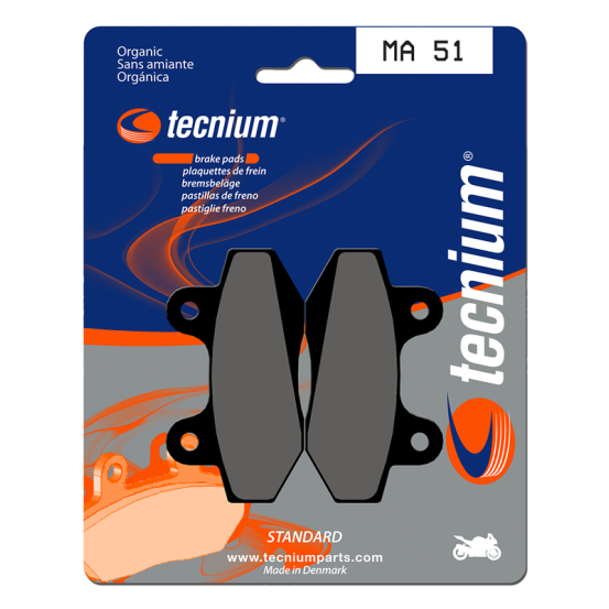 Plaquettes de frein avant TECNIUM MA 51