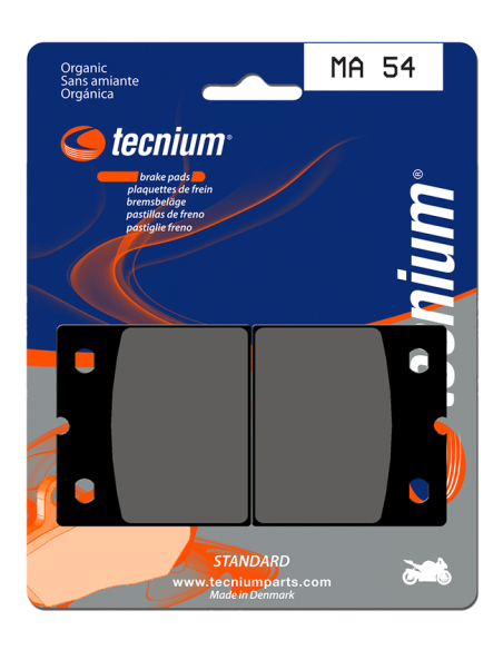 Plaquettes de frein avant TECNIUM MA 54