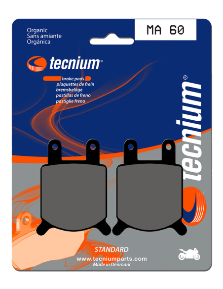 Plaquettes de frein avant TECNIUM MA 60