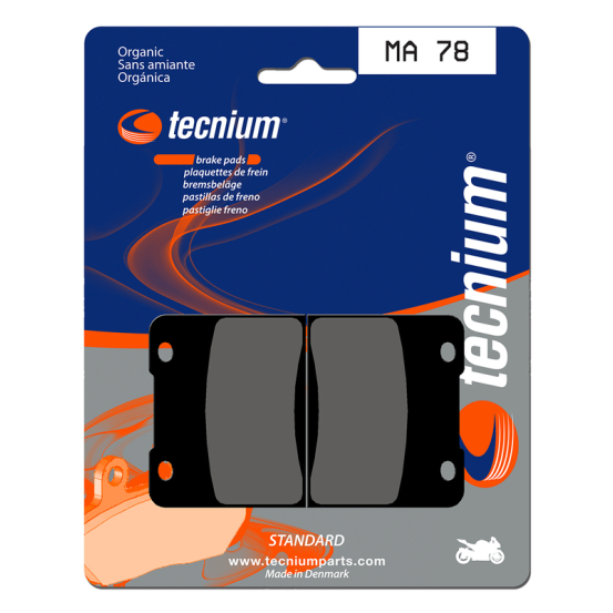 Plaquettes de frein avant TECNIUM MA 78