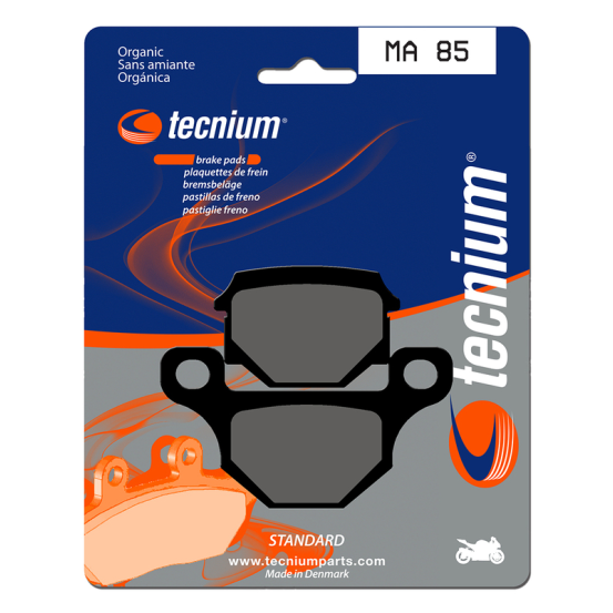 Plaquettes de frein avant/arrière TECNIUM MA 85