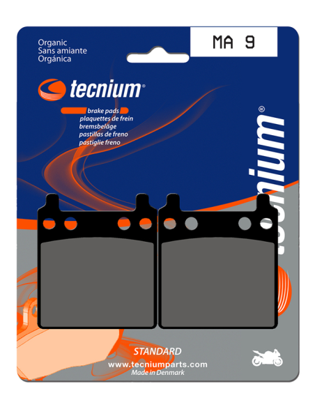 Plaquettes de frein arrière TECNIUM MA 9